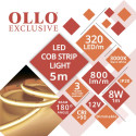 COB LED TAPE / Continuous lighting LED tape / without dots