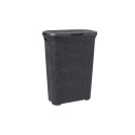 Curver NATURAL STYLE laundry basket 60L Dark grey