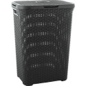 Curver NATURAL STYLE laundry basket 60L Dark grey