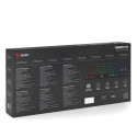 Keyboard RGB Tempest X2 Outemu Red