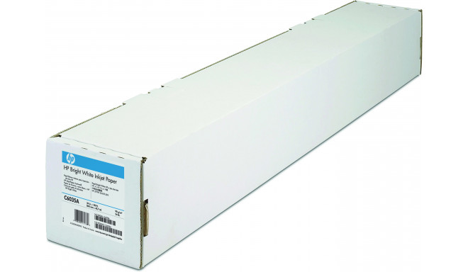 HP paper bright white 24inch 45,7m 90g/m2