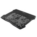 Tellur Cooling pad Basic 15.6, 2 Fans Black