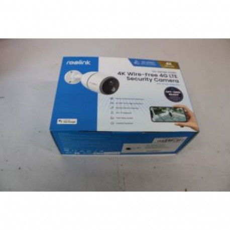 Reolink SALE OUT. Go Series G340 4K 4G LTE Wire Free Camera, White, DEMO | 4G LTE Wire Free Camera |
