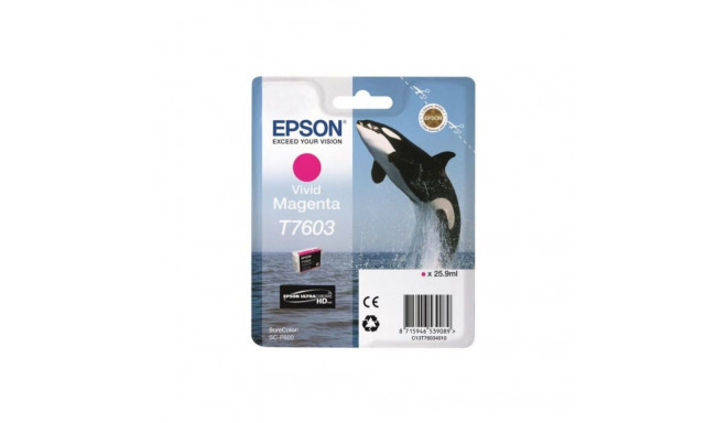 EPSON T7603 Ink, Vivid Magenta |