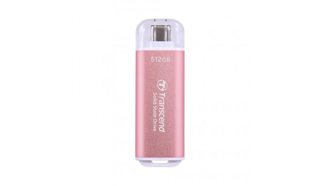 Transcend SSD USB-C 512GB EXT. PINK/TS512GESD300P