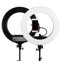 Caruba Round Vlogger 18 inch LED Set Economy met Tas Zwart