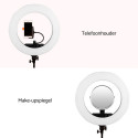 Caruba Round Vlogger 18 inch LED Set Economy met Tas Zwart