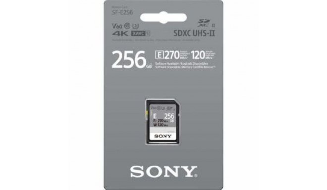 Sony SF-E256 256 GB, SDXC, Flash memory class 10