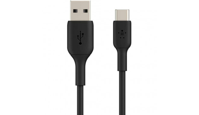 Belkin BOOST CHARGE USB-C to USB-A, Black, 2 m