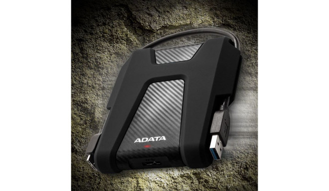 ADATA External Hard Drive HD680 1000 GB, USB 3.1, Black