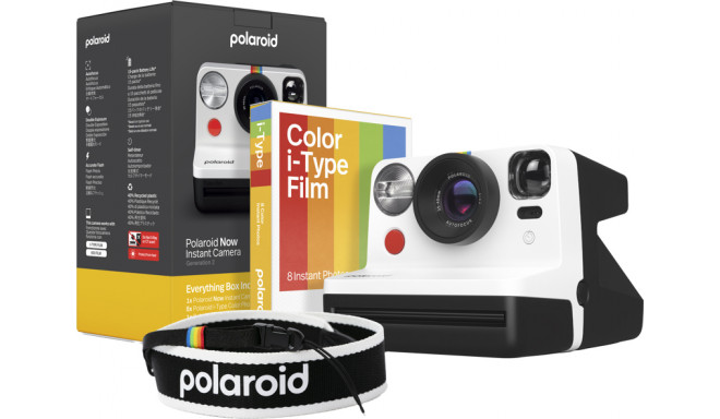 Polaroid Now Gen 2 Everything Box Limited Edition, black & white