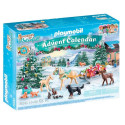 Advent Calendar Horses of Waterfall - Christmas Sleigh Ride