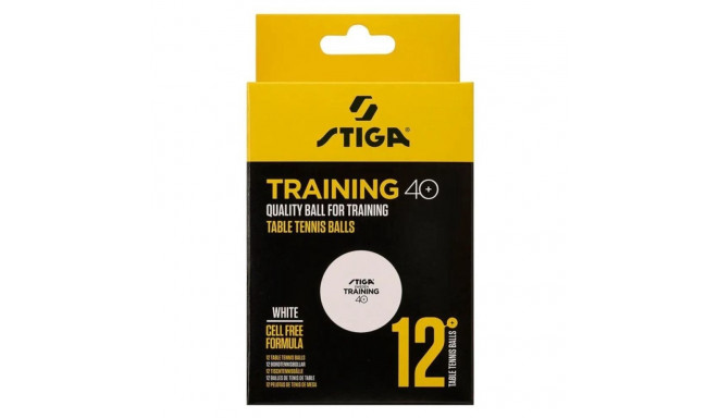 BALL TENNIS TRAINING WHITE 12 PACK