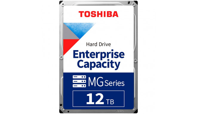 HDD Server TOSHIBA MG09 12TB CMR 512e, 3.5'', 512MB, 7200RPM, SATA, SKU: HDEPZ13GEA51F