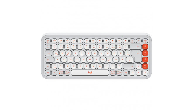 LOGITECH POP ICON KEYS - OFF WHITE - US INT'L - BT - INTNL-973