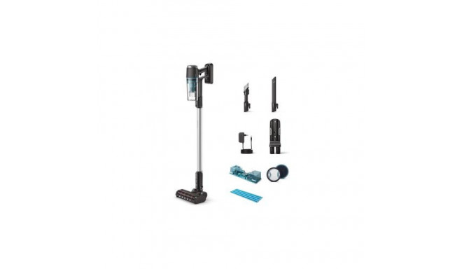 Philips 3000 series XC3133/01 stick vacuum/electric broom Battery Dry Bagless Black, Blue