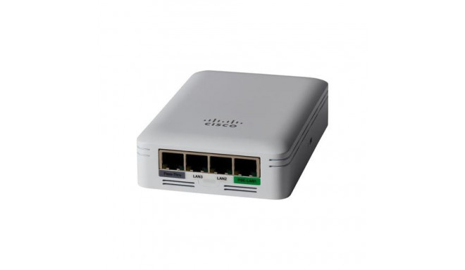 Cisco Business 145AC 802.11ac 2x2 Wave 2 Access Point 4 GbE Ports One PoE - Wall Plate, Limited Life