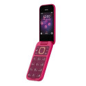 HMD Nokia 2660 Flip - 4G, VoLTE, 2,8&quot;+1,77&quot;, 0,3MP, 48MB/128MB, Pop Pink