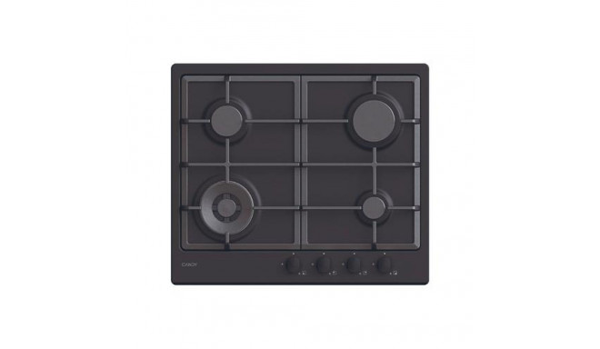 Candy Idea CHG6BFB4WB Black Built-in 60 cm Gas 4 zone(s)