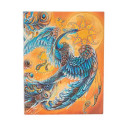 Raamatkalender 2025 Paperblanks Firebird Mini Flexis nädal horisontaalne