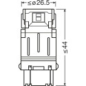 12V LED P27/7W 6000K 1,7W W2.5X16Q 2tk