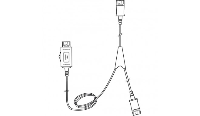 "SNOM Headset Trainer Y-cable for A100"