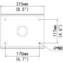 "ALLNET Polemount/Masthalter for ALL-CAM2498-LEP"