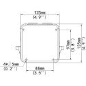 "ALLNET Wallmount with Junctionbox/Wandmontag for ALL-CAM2495-LVEFN"