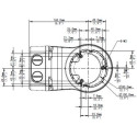 "ALLNET Wallmount with Junctionbox/Wandmontag for ALL-CAM2488-LVEN"