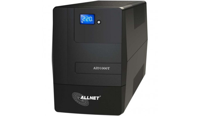 "ALLNET USV 1000VA Line-Interactive, USB, LCD-Display"