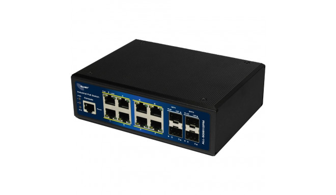 "8+4P ALLNET ALL-SGI8112PMJ POE M industrial"