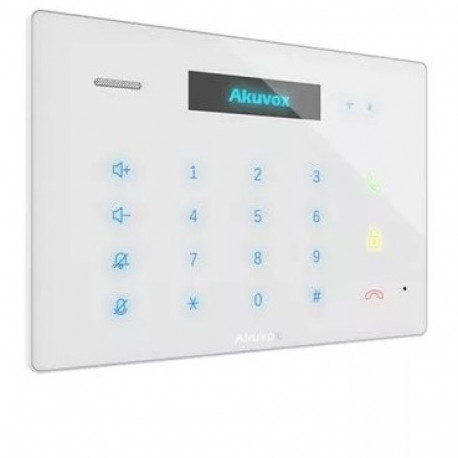 "Akuvox Indoor-Station C312A, answering unit, Wi-Fi, POE, weiß"