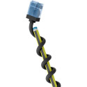 Võrgukaabel Cat6a U/UTP 0.25m, must, LSZH, CU, Slim, Ultra-Flex