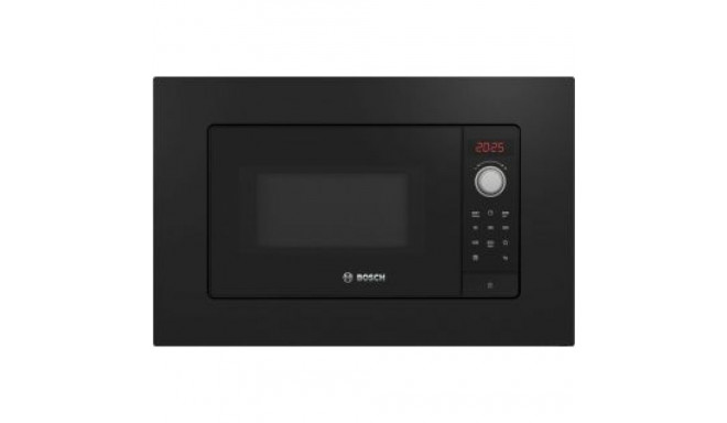 Bosch BFL623MB3 Microwave Oven, Built-in, 800W, 20L, Black