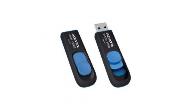 ADATA UV128 64 GB, USB 3.0, Black/Blue