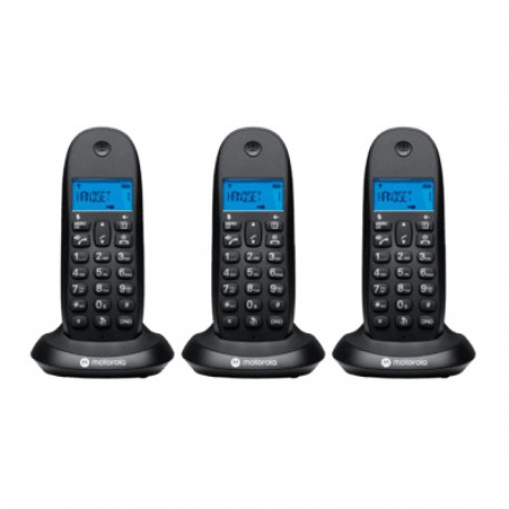 Motorola C1003CB+ TRIO schwarz