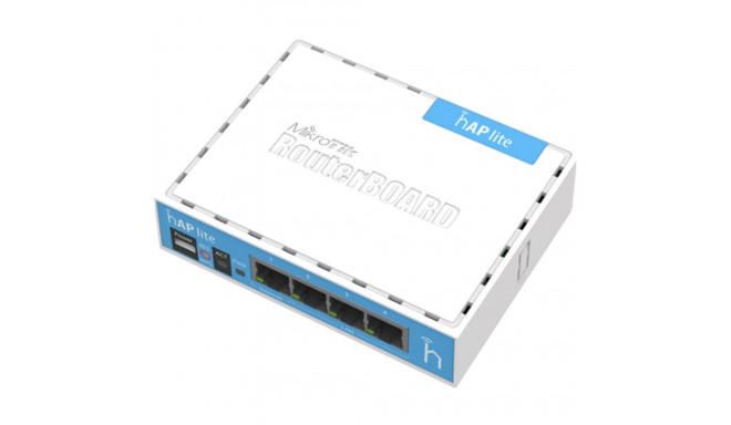 MikroTik hAP lite ruuter RouterOS L4 32MB RAM 4xLAN