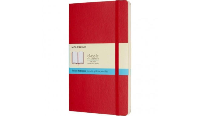 Moleskine Notes MOLESKINE Classic L (13x21cm) dotted, softcover, 192 pages, red