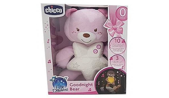 Chicco Teddy Bear Head Goodnight Roosa