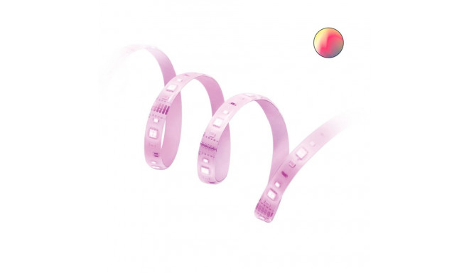 WiZ LED strip light extension, 1m, RGBW all colors and white light shades, Wi-Fi, 880 lm