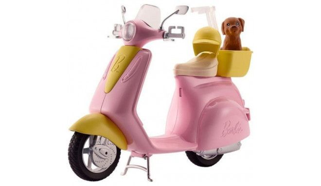 Mattel Barbie. Scooter with Puppy (FRP56)