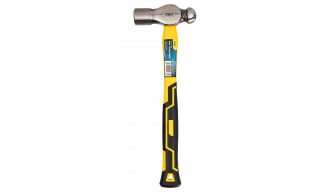 Ball Pein Hammer Deli Tools EDL443024, 0.68kg (yellow)