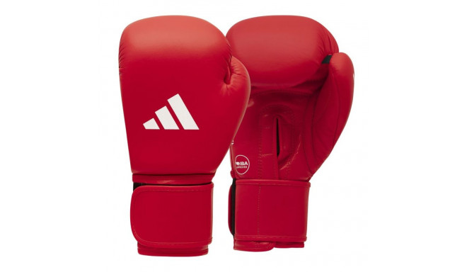 IBA approved adidas tournament boxing gloves red (12 oz)