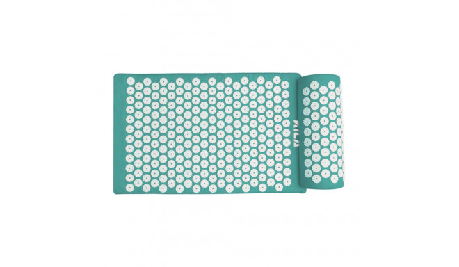 KiCA AuraSpike acupressure mat with cushion - green