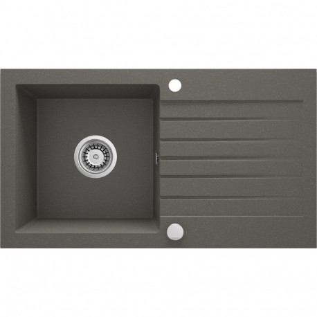 1-bowl granite sink with drainer