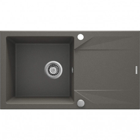 1-bowl granite sink with drainer