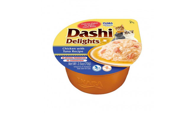 INABA Dashi Delights chicken tuna bouillon - cat treat - 70g