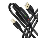 AXAGON ADR-215B aktiivne USB 2.0 ühenduskaabel, USB-A - USB-B - 15m