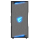 Gigabyte AORUS C300 GLASS Keskmine Torn Must