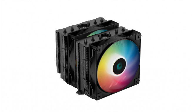 DeepCool AG620 BK ARGB Processor Air cooler 12 cm Black, White 1 pc(s)